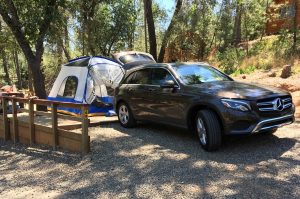 Go camping with your Mercedes-Benz SUV. Just one of the best things to do in Denver.