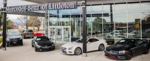 lease Mercedes-Benz Littleton building entrance Denver Area dealership