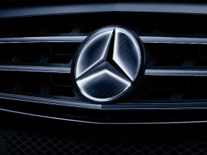 illuminated star genuine Mercedes-Benz accessories