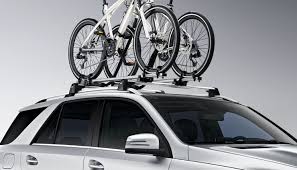 Mercedes-Benz bike rack