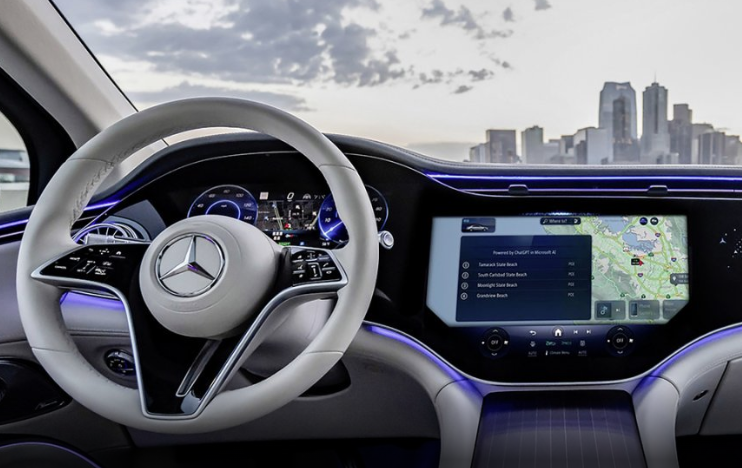 Mercedes-Benz equipped with ChatGPT beta program
