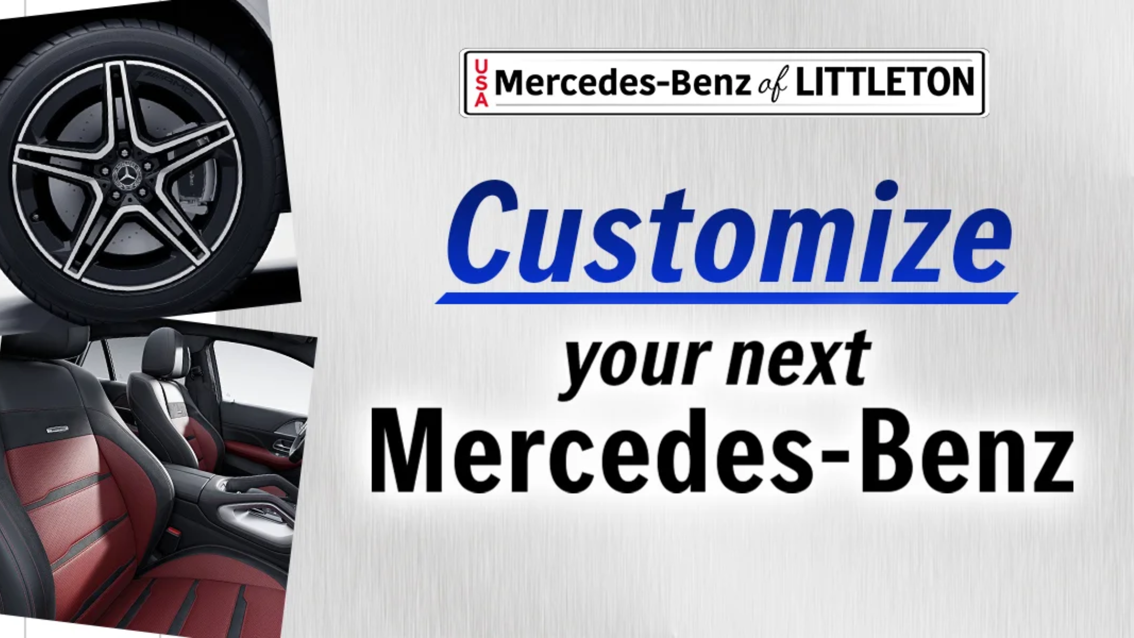 Customize your Mercedes Benz