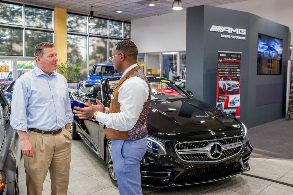 Mercedes-Benz of Littleton with Customer