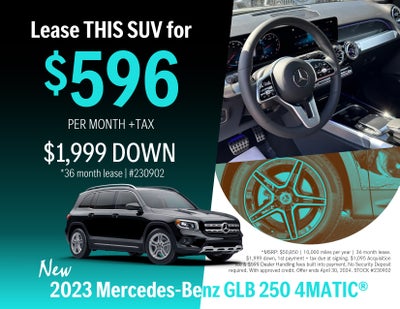 2023 Mercedes-Benz GLB 250 4MATIC® SUV