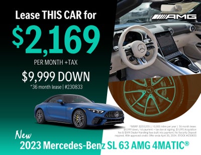 2023 Mercedes-Benz AMG® SL 63 4MATIC® Convertible
