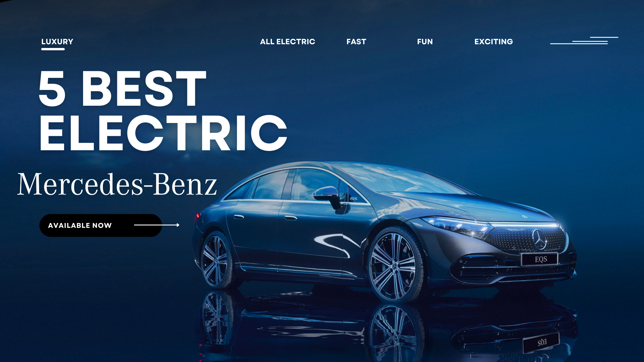 5 best electric ehilcles availble now at Mercedes-Benz of Littleton
